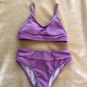 Purple bikini